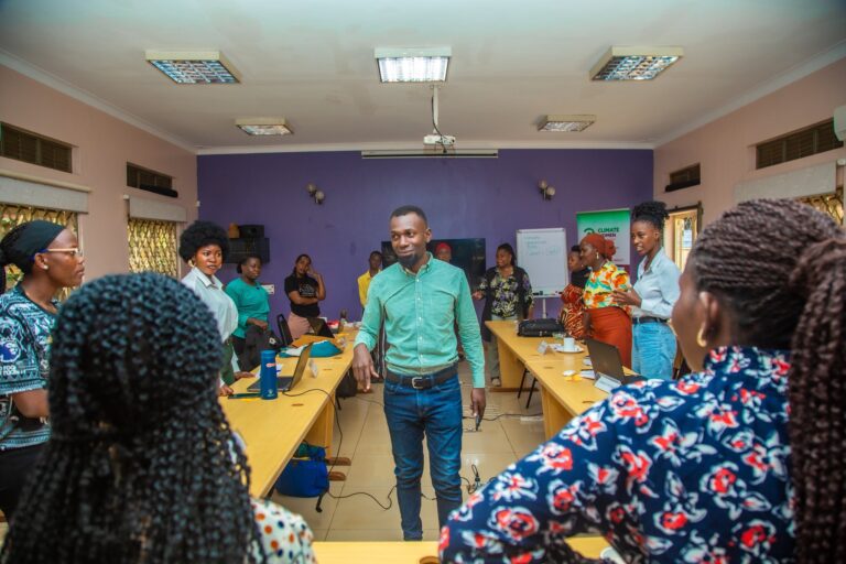 Antonio Kisembo leads session on fundamentals of climate change