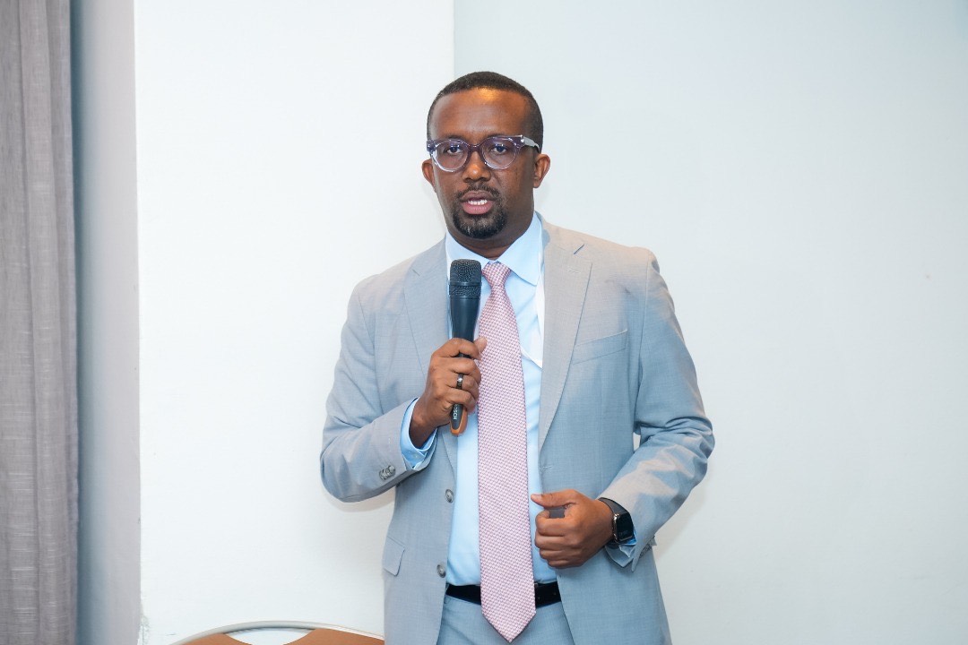 Omar Faruk Osman, President of the Federation of African Journalist speaking